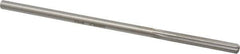 Made in USA - Letter H Cobalt 6 Flute Chucking Reamer - Straight Flute, 1/4" Straight Shank, 1-1/2" Flute Length, 6" OAL - Apex Tool & Supply