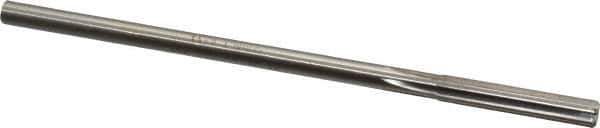 Made in USA - Letter I Cobalt 6 Flute Chucking Reamer - Straight Flute, 1/4" Straight Shank, 1-1/2" Flute Length, 6" OAL - Apex Tool & Supply