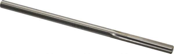 Made in USA - Letter L Cobalt 6 Flute Chucking Reamer - Straight Flute, 0.2792" Straight Shank, 1-1/2" Flute Length, 6" OAL - Apex Tool & Supply