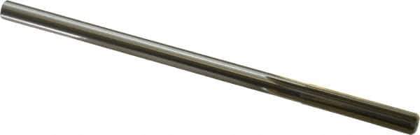 Made in USA - Letter M Cobalt 6 Flute Chucking Reamer - Straight Flute, 0.2792" Straight Shank, 1-1/2" Flute Length, 6" OAL - Apex Tool & Supply
