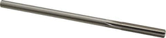 Made in USA - Letter N Cobalt 6 Flute Chucking Reamer - Straight Flute, 0.2792" Straight Shank, 1-1/2" Flute Length, 6" OAL - Apex Tool & Supply