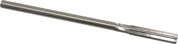 Made in USA - Letter R Cobalt 6 Flute Chucking Reamer - Straight Flute, 0.2792" Straight Shank, 1-1/2" Flute Length, 6" OAL - Apex Tool & Supply