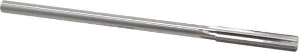 Made in USA - Letter U Cobalt 6 Flute Chucking Reamer - Straight Flute, 0.3105" Straight Shank, 1-3/4" Flute Length, 7" OAL - Apex Tool & Supply