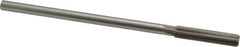 Made in USA - Letter V Cobalt 6 Flute Chucking Reamer - Straight Flute, 0.3105" Straight Shank, 1-3/4" Flute Length, 7" OAL - Apex Tool & Supply