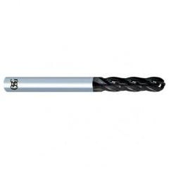 3/16" Dia. - 2" OAL - Diamond CBD - Ball End SE EM - 4 FL - Apex Tool & Supply