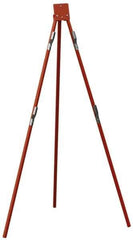 NMC - Tripod Traffic Sign Stand - Aluminum, Compatible with 48" High x 48" Wide Signs - Apex Tool & Supply