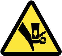 NMC - ISO Label - Black & Yellow, 2" Long x 2" High, Sign Muscle Finish - Apex Tool & Supply