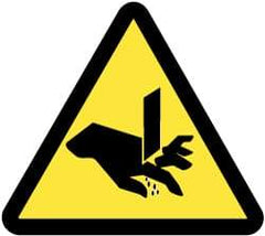 NMC - ISO Label - Black & Yellow, 2" Long x 2" High, Sign Muscle Finish - Apex Tool & Supply