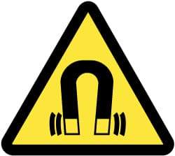 NMC - ISO Label - Black & Yellow, 2" Long x 2" High, Sign Muscle Finish - Apex Tool & Supply