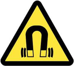 NMC - ISO Label - Black & Yellow, 2" Long x 2" High, Sign Muscle Finish - Apex Tool & Supply