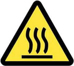 NMC - ISO Label - Black & Yellow, 2" Long x 2" High, Sign Muscle Finish - Apex Tool & Supply