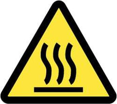 NMC - ISO Label - Black & Yellow, 4" Long x 4" High, Sign Muscle Finish - Apex Tool & Supply