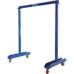 Vestil - 1,000 Lb Load Capacity, Steel Gantry Crane - 6' Span - Apex Tool & Supply