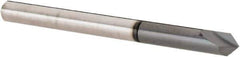Value Collection - 1/8" Shank Diam, 2" OAL, 1/8" Cut Diam, Engraving Cutter - 0.06" LOC, Uncoated - Apex Tool & Supply