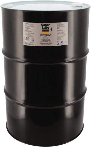 Synco Chemical - 55 Gal Drum Synthetic Multi-Purpose Oil - -12 to 121°F, SAE 80W, ISO 68, 72-79.5 cSt at 40°C, Food Grade - Apex Tool & Supply
