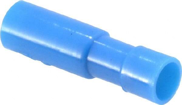 3M - 16 to 14 AWG Crimp Bullet Connector - Blue Nylon Insulation - Apex Tool & Supply