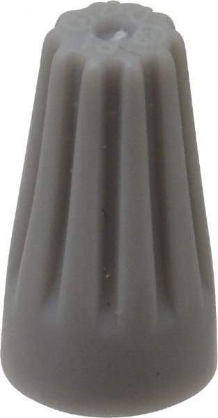 3M - 3, 22 to 2, 16 AWG, 300 Volt, Fire Resistant, Standard Twist on Wire Connector - Gray, 221°F - Apex Tool & Supply