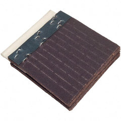 Merit Abrasives - 120 Grit, Scored Surface, Aluminum Oxide Flex Drum Flap Wheel Refill - Fine Grade, 2-3/4" Trim Length x 1-1/2" Wide x 1/4" Thick, Resin Bond - Apex Tool & Supply