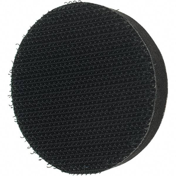 Merit Abrasives - 2" Diam Quick-Change Type R Disc Backing Pad - 1/4" Shank Diam, Soft Density, 30,000 RPM, Power-Lock Type 3 Compatible - Apex Tool & Supply