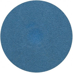 Merit Abrasives - 3" Disc Diam, 80 Grit, Zirconia Alumina Quick Change Disc - Type S Attaching System, Coated, Blue, Medium Grade, 20,000 RPM - Apex Tool & Supply