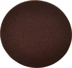 Merit Abrasives - 2" Diam, 100 Grit Aluminum Oxide Adhesive PSA Disc - Medium Grade, Black, Cloth Backing, Flexible - Apex Tool & Supply