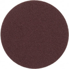 Merit Abrasives - 2" Diam, 120 Grit Aluminum Oxide Adhesive PSA Disc - Medium Grade, Black, Cloth Backing, Flexible - Apex Tool & Supply