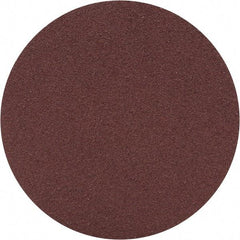 Merit Abrasives - 3" Diam, 120 Grit Aluminum Oxide Adhesive PSA Disc - Medium Grade, Black, Cloth Backing, Flexible - Apex Tool & Supply
