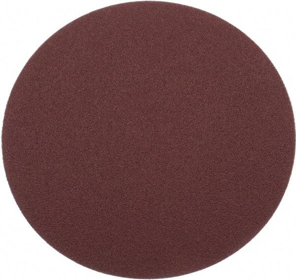 Merit Abrasives - 3" Diam, 150 Grit Aluminum Oxide Adhesive PSA Disc - Medium Grade, Black, Cloth Backing, Flexible - Apex Tool & Supply