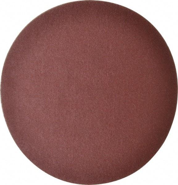 Merit Abrasives - 3" Diam, 240 Grit Aluminum Oxide Adhesive PSA Disc - Very Fine Grade, Black, Cloth Backing, Flexible - Apex Tool & Supply