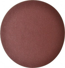 Merit Abrasives - 3" Diam, 240 Grit Aluminum Oxide Adhesive PSA Disc - Very Fine Grade, Black, Cloth Backing, Flexible - Apex Tool & Supply