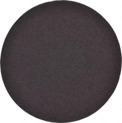 Merit Abrasives - 5" Diam, 60 Grit Aluminum Oxide Adhesive PSA Disc - Coarse Grade, Black, Cloth Backing, Flexible - Apex Tool & Supply