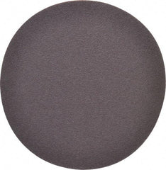 Merit Abrasives - 5" Diam, 80 Grit Aluminum Oxide Adhesive PSA Disc - Coarse Grade, Black, Cloth Backing, Flexible - Apex Tool & Supply