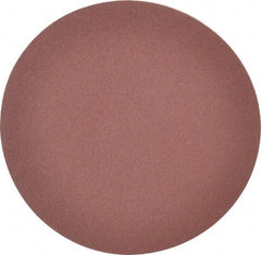 Merit Abrasives - 5" Diam, 120 Grit Aluminum Oxide Adhesive PSA Disc - Medium Grade, Black, Cloth Backing, Flexible - Apex Tool & Supply