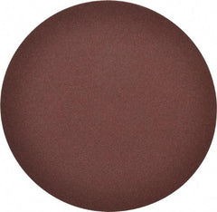 Merit Abrasives - 6" Diam, 100 Grit Aluminum Oxide Adhesive PSA Disc - Medium Grade, Black, Cloth Backing, Flexible - Apex Tool & Supply
