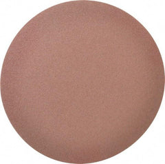 Merit Abrasives - 8" Diam, 60 Grit Aluminum Oxide Adhesive PSA Disc - Coarse Grade, Black, Cloth Backing, Flexible - Apex Tool & Supply