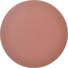 Merit Abrasives - 8" Diam, 80 Grit Aluminum Oxide Adhesive PSA Disc - Coarse Grade, Black, Cloth Backing, Flexible - Apex Tool & Supply