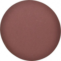 Merit Abrasives - 8" Diam, 120 Grit Aluminum Oxide Adhesive PSA Disc - Medium Grade, Black, Cloth Backing, Flexible - Apex Tool & Supply