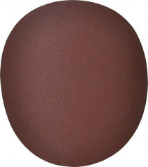 Merit Abrasives - 9" Diam, 80 Grit Aluminum Oxide Adhesive PSA Disc - Coarse Grade, Black, Cloth Backing, Flexible - Apex Tool & Supply