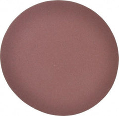 Merit Abrasives - 10" Diam, 100 Grit Aluminum Oxide Adhesive PSA Disc - Medium Grade, Black, Cloth Backing, Flexible, Use with Stationary Disc Sanders - Apex Tool & Supply