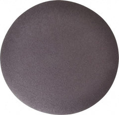 Merit Abrasives - 12" Diam, 40 Grit Aluminum Oxide Adhesive PSA Disc - Very Coarse, Black, Cloth Backing, Flexible - Apex Tool & Supply