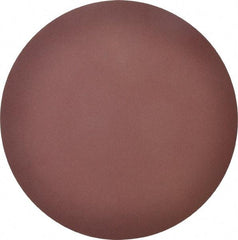 Merit Abrasives - 12" Diam, 120 Grit Aluminum Oxide Adhesive PSA Disc - Medium Grade, Black, Cloth Backing, Flexible, Use with Stationary Disc Sanders - Apex Tool & Supply