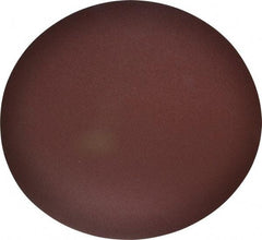 Merit Abrasives - 20" Diam, 60 Grit Aluminum Oxide Adhesive PSA Disc - Coarse Grade, Black, Cloth Backing, Flexible, Use with Stationary Disc Sanders - Apex Tool & Supply