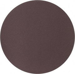 Merit Abrasives - 20" Diam, 80 Grit Aluminum Oxide Adhesive PSA Disc - Coarse Grade, Black, Cloth Backing, Flexible, Use with Stationary Disc Sanders - Apex Tool & Supply