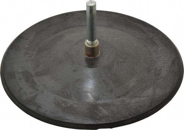 Merit Abrasives - 5" Diam Adhesive/PSA Disc Backing Pad - 1/4" Shank Diam, 3,500 RPM - Apex Tool & Supply