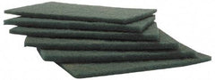 Merit Abrasives - Aluminum Oxide Hand Pad - Green, 6" Wide x 9" Long, Nonwoven - Apex Tool & Supply