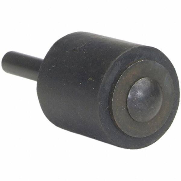 Merit Abrasives - 1" Wide x 3" Diam, Spiral Band Drum - 3/8" Shank Diam, 3,000 RPM - Apex Tool & Supply