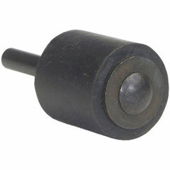 Merit Abrasives - 1" Wide x 3" Diam, Spiral Band Drum - 3/8" Shank Diam, 3,000 RPM - Apex Tool & Supply