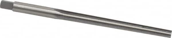 Made in USA - #3 Pin, 0.2294" Diam, 0.1813" Small End, 15/64" Diam Straight Shank, 2-5/16" Flute, Taper Pin Reamer - Apex Tool & Supply