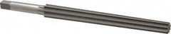 Made in USA - #12 Pin, 1.05" Diam, 0.842" Small End, 3/4" Diam Straight Shank, 10" Flute, Taper Pin Reamer - Apex Tool & Supply