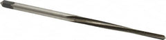 Made in USA - #5/0 Pin, 0.0966" Diam, 0.0719" Small End, 7/64" Diam Straight Shank, 1-3/16" Flute, Taper Pin Reamer - Apex Tool & Supply
